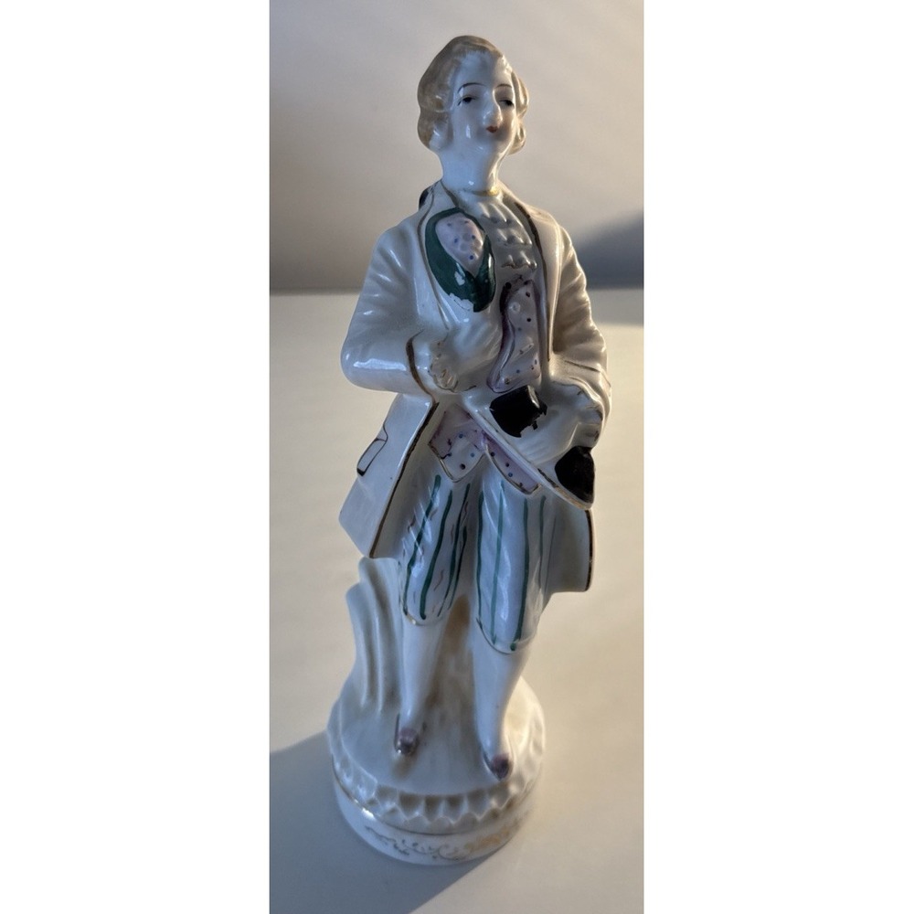 Vintage 1940s Colonial Male Figurine ~ Occupied Japan